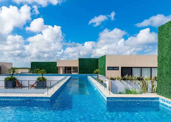Promo 2br With Rooftop Pool, Gym And Free Bikes * Tulum