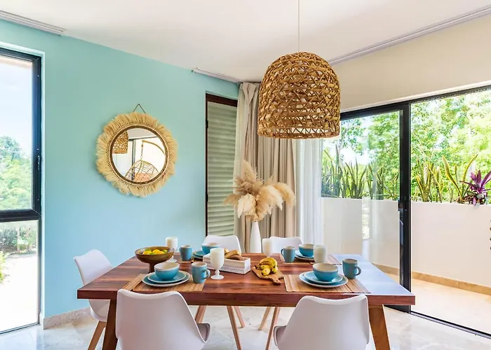Promo 2br With Rooftop Pool, Gym And Free Bikes Apartamento Tulum